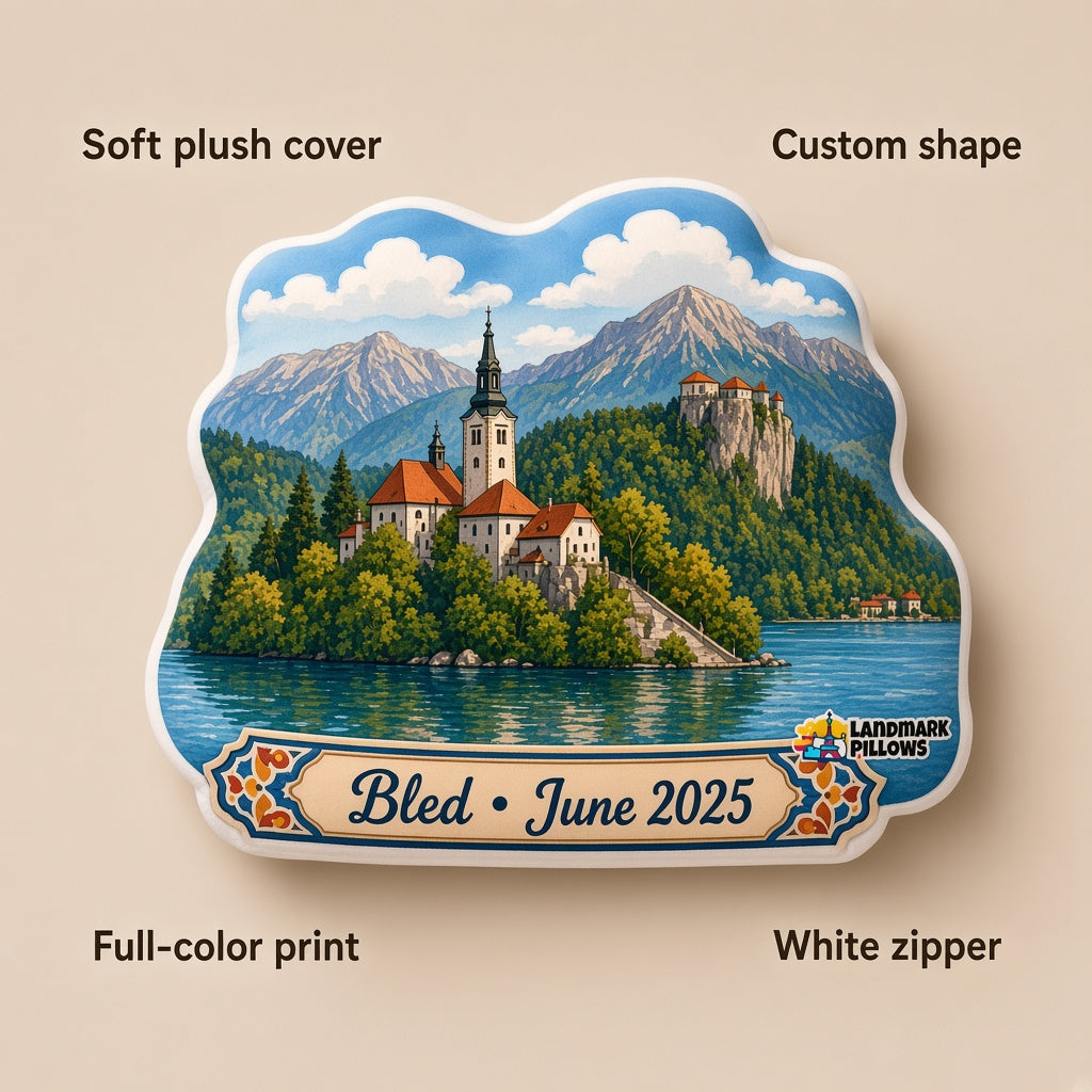 Lake Bled Pillow — feature graphic