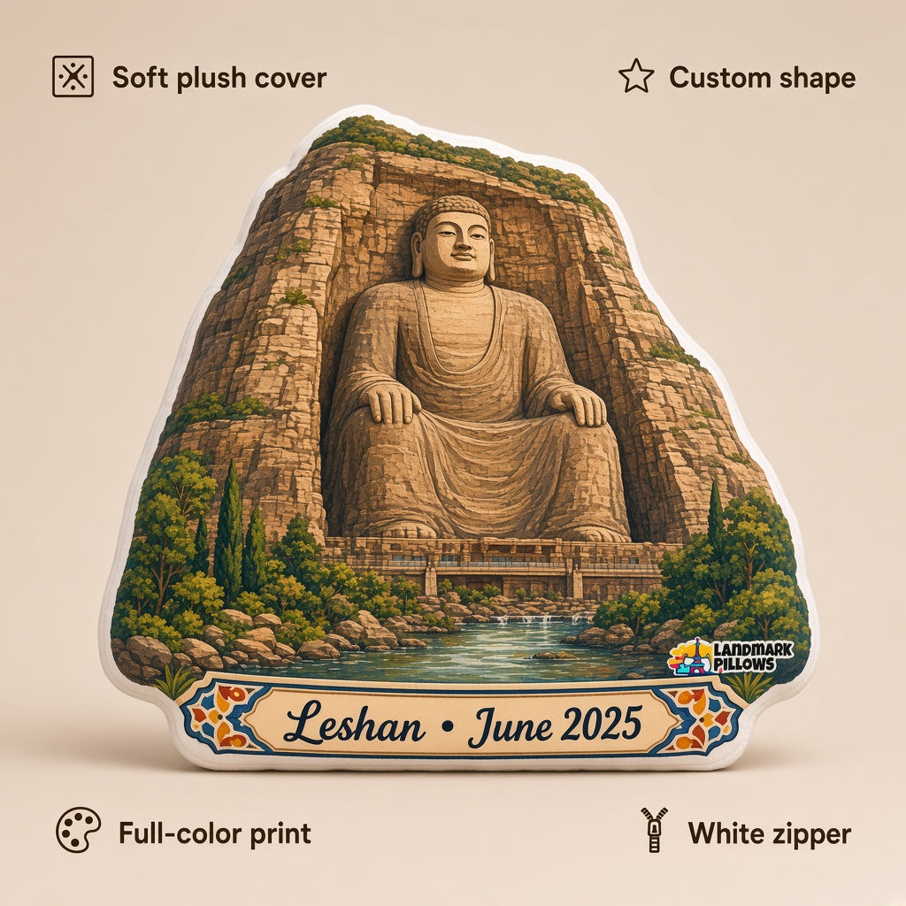Leshan Giant Buddha Pillow — feature graphic
