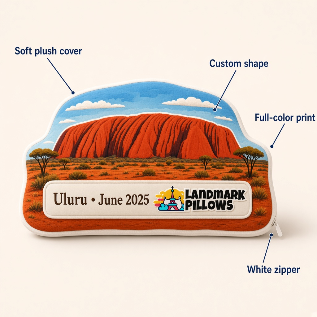 Uluru Pillow features