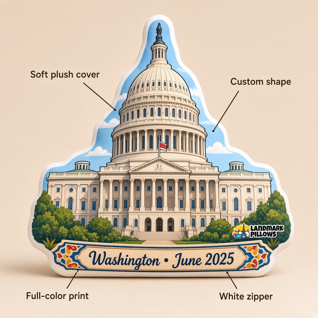United States Capitol Pillow — feature graphic