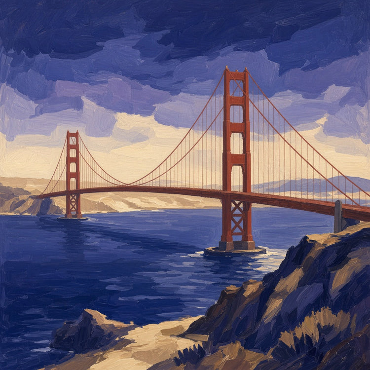 Illustrated San Francisco landmark pillow collection — city travel keepsakes