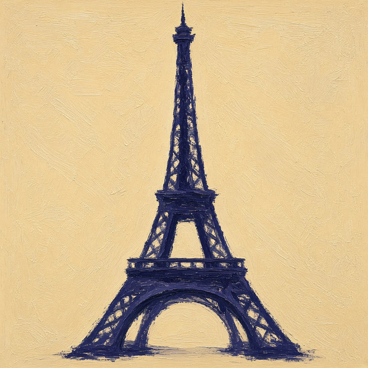 Illustrated France landmark pillow collection — country travel keepsakes