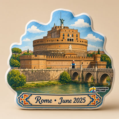 Castel Sant'Angelo Pillow â€” hero product image