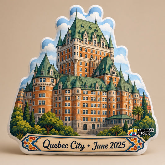 Château Frontenac Pillow â€” hero product image