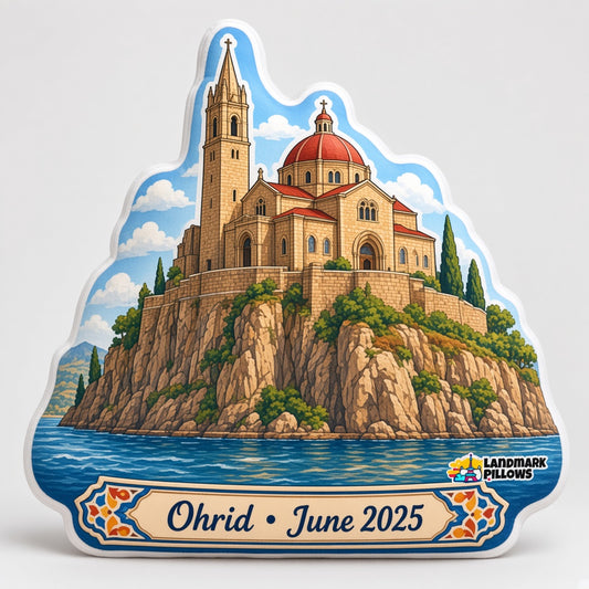 Church of Saint Sava Pillow — hero product image