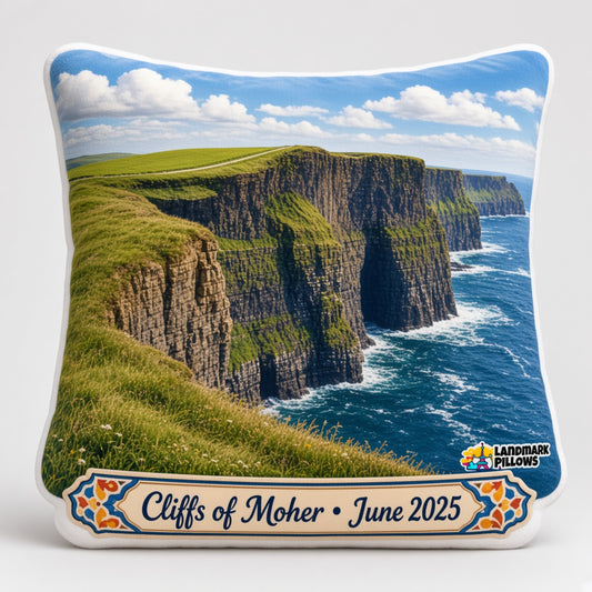 Cliffs of Moher Pillow — hero product image