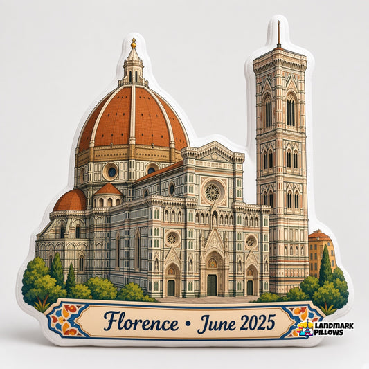 Florence Cathedral Pillow — product image