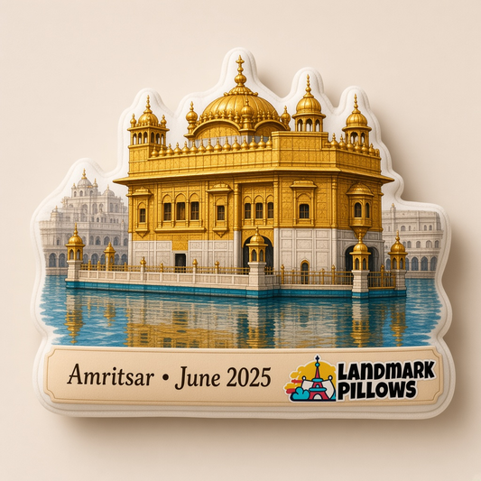 Golden Temple Pillow