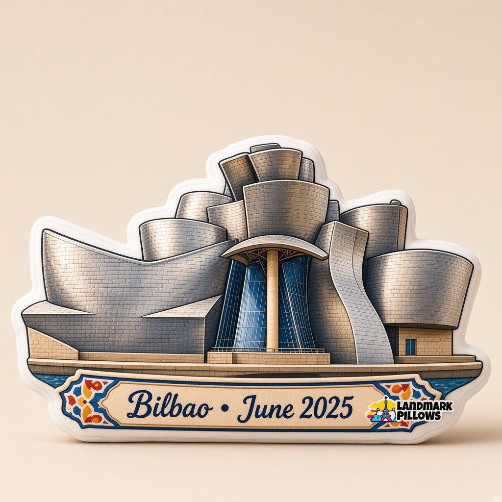 Guggenheim Museum Bilbao Pillow — hero product image