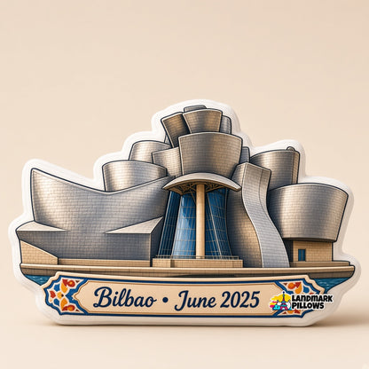 Guggenheim Museum Bilbao Pillow — hero product image