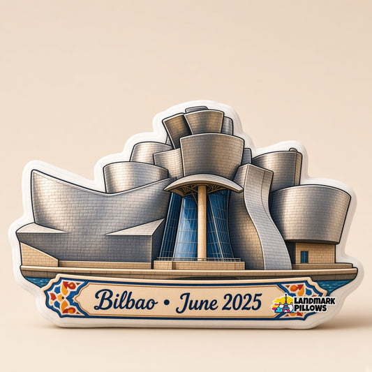 Guggenheim Museum Bilbao Pillow — hero product image
