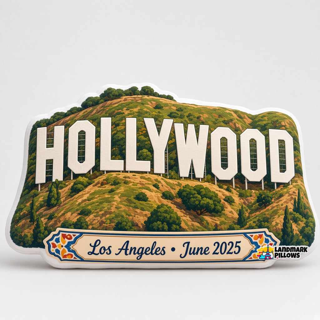 Hollywood Sign Pillow — hero product image
