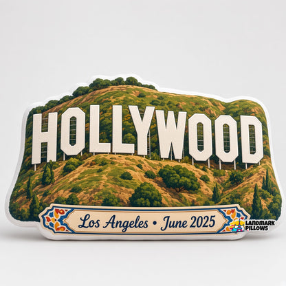Hollywood Sign Pillow — hero product image