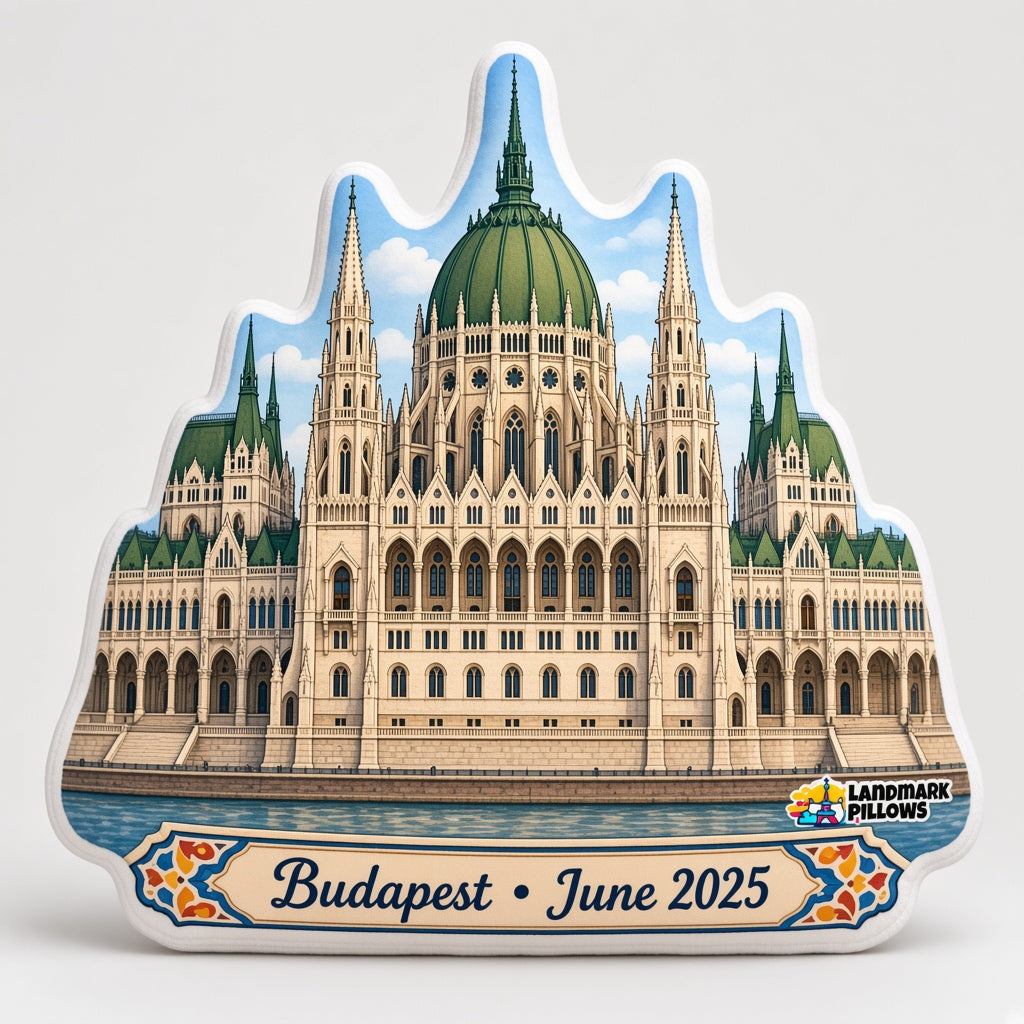 Hungarian Parliament Pillow — product image