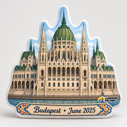 Hungarian Parliament Pillow — product image