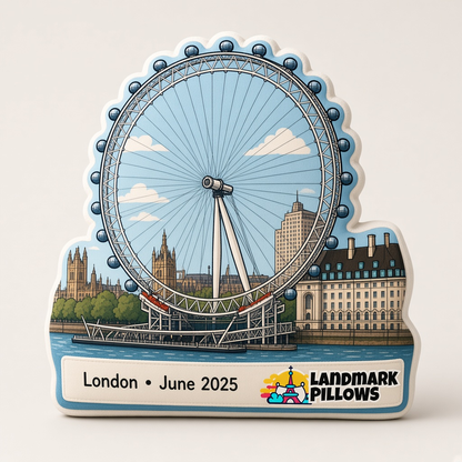 London Eye Pillow