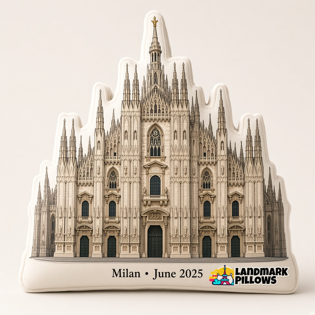 Milan Cathedral Pillow