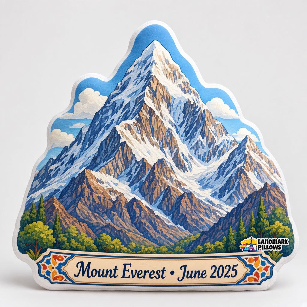 Mount Everest Pillow — product image