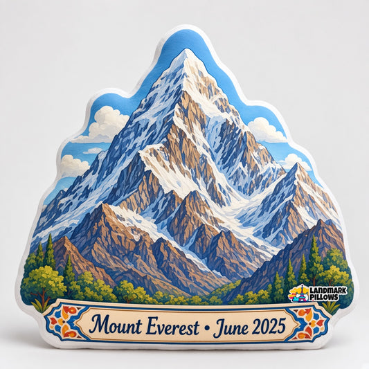 Mount Everest Pillow — product image
