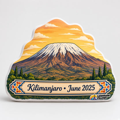 Mount Kilimanjaro Pillow — hero product image