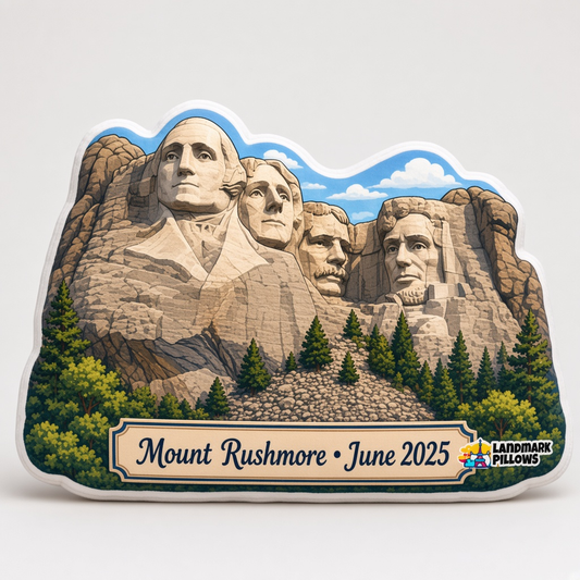 Mount Rushmore Pillow