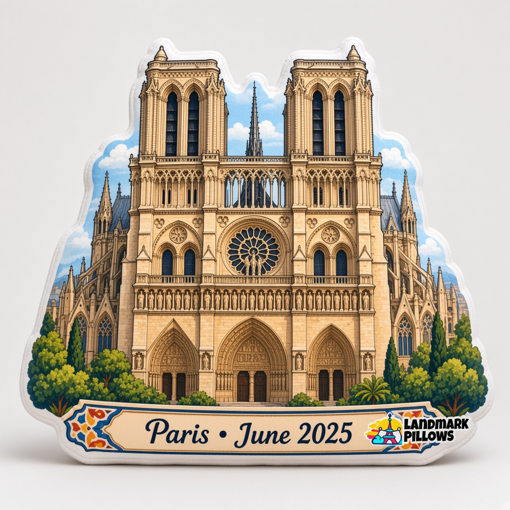 Notre-Dame Pillow