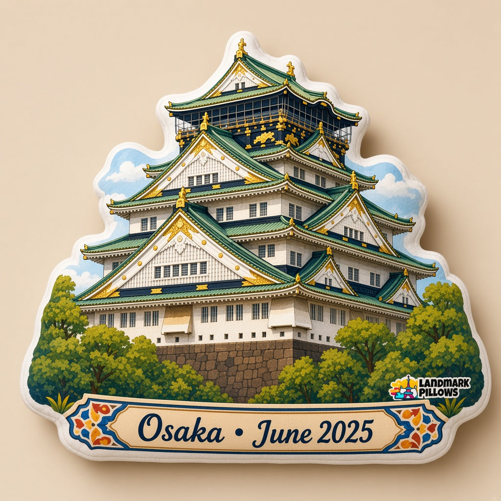 Osaka Castle Pillow â€” hero product image