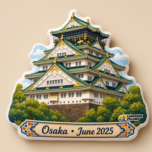 Osaka Castle Pillow â€” hero product image