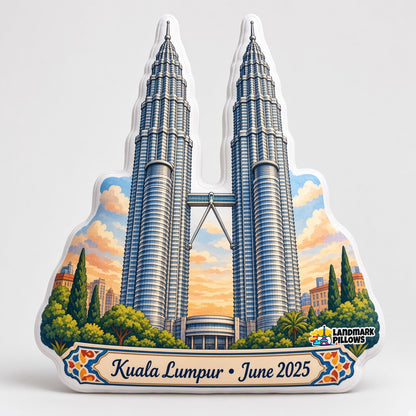 Petronas Towers Pillow — product image