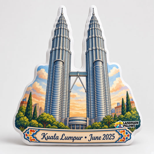 Petronas Towers Pillow — product image