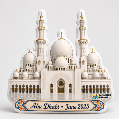 Sheikh Zayed Grand Mosque Pillow — hero product image