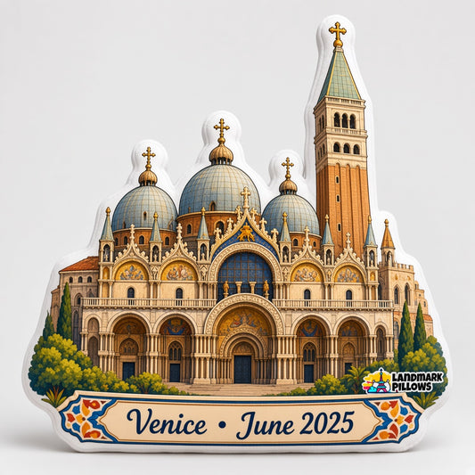 St. Mark's Basilica Pillow — hero product image