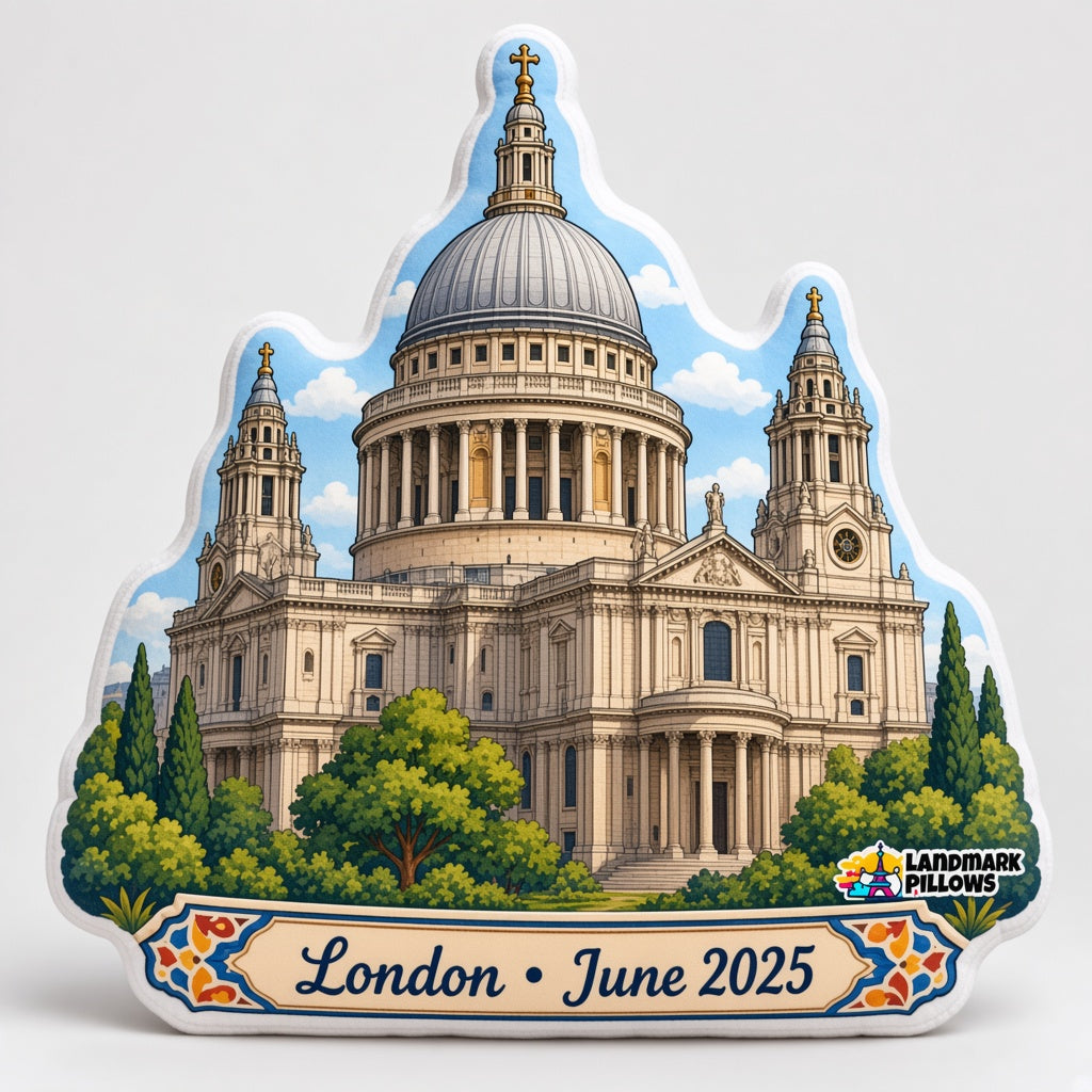 St. Paul's Cathedral Pillow — hero product image
