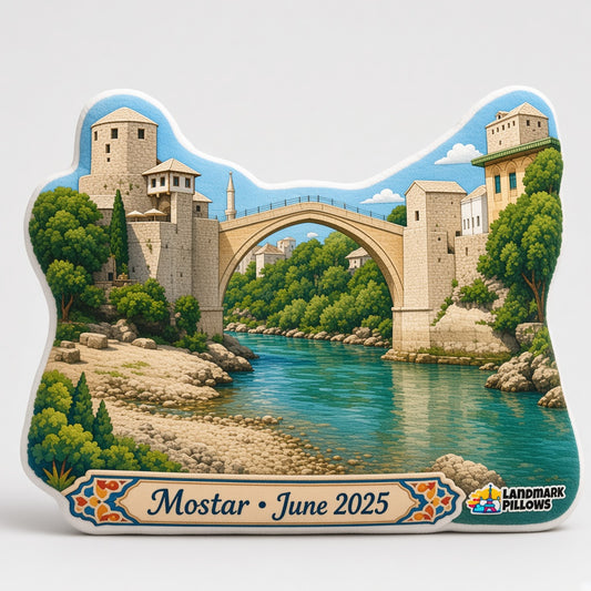 Church of Saint Sava Pillow — hero product image