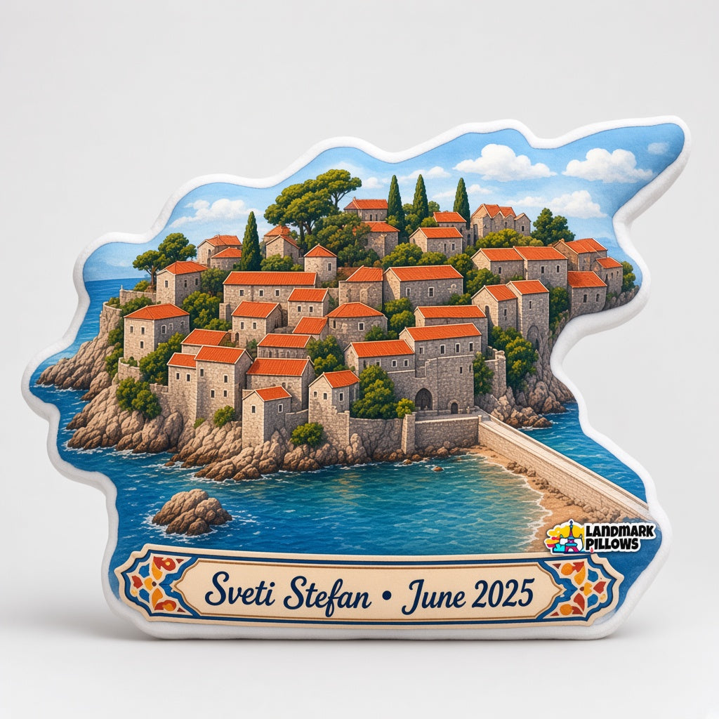 Church of Saint Sava Pillow — hero product image