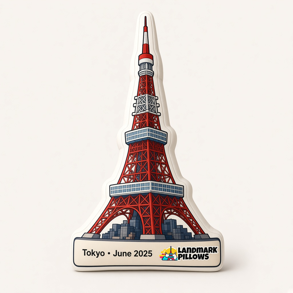 Tokyo Tower Pillow
