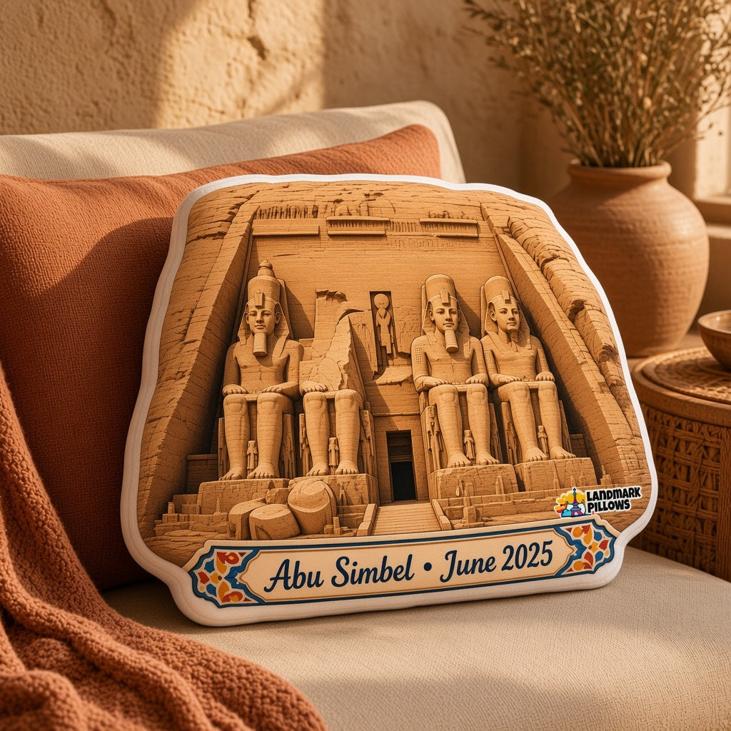 Abu Simbel Pillow — home lifestyle