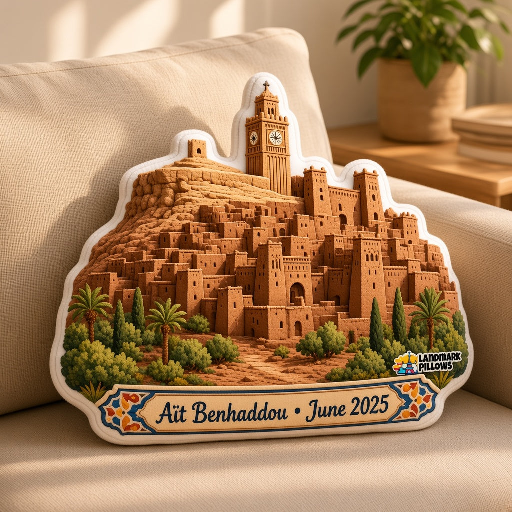 Aït Benhaddou Pillow â€” home lifestyle