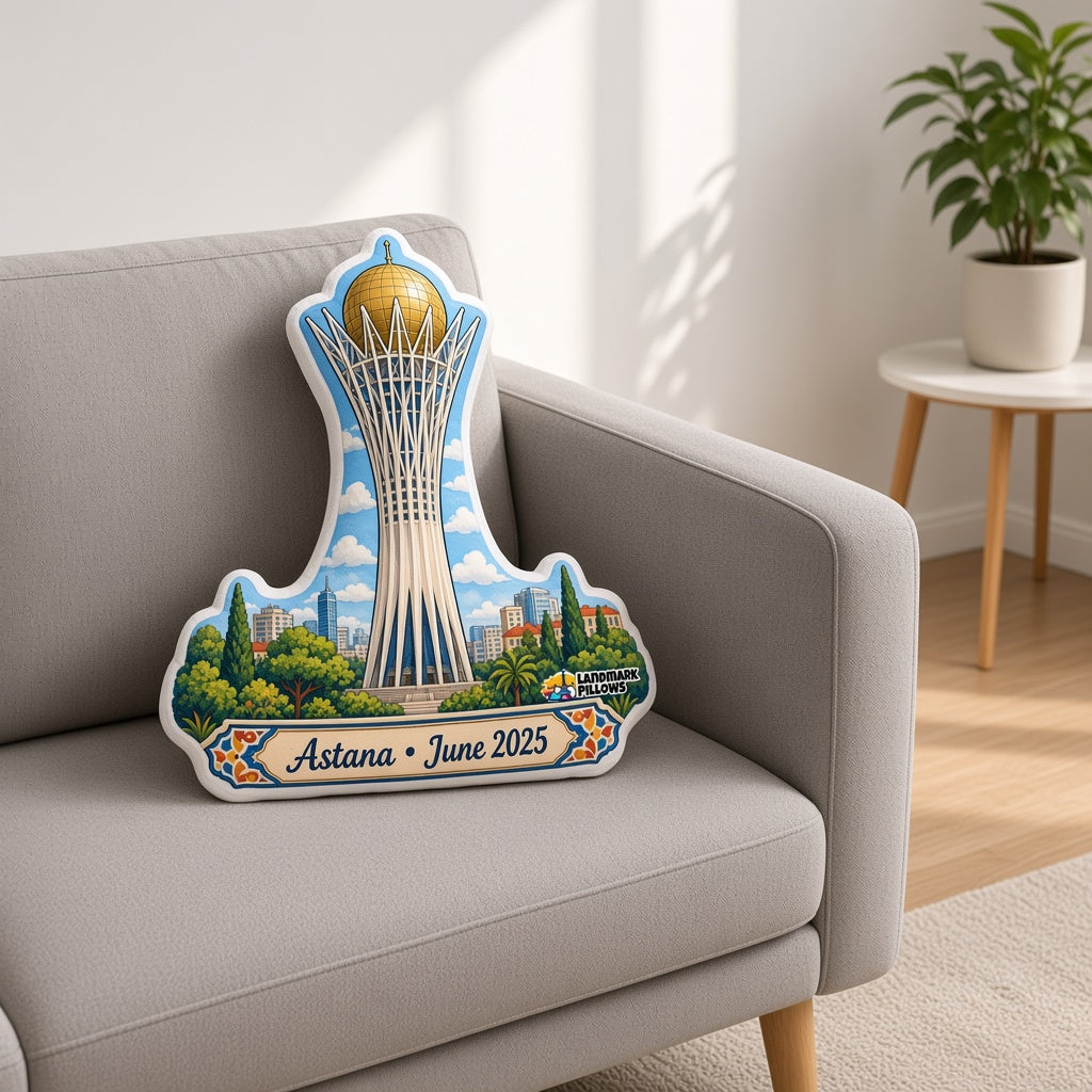 Bayterek Tower Pillow — home lifestyle