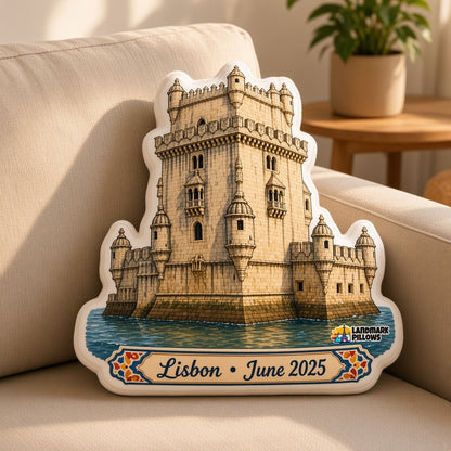 Belém Tower Pillow — home lifestyle