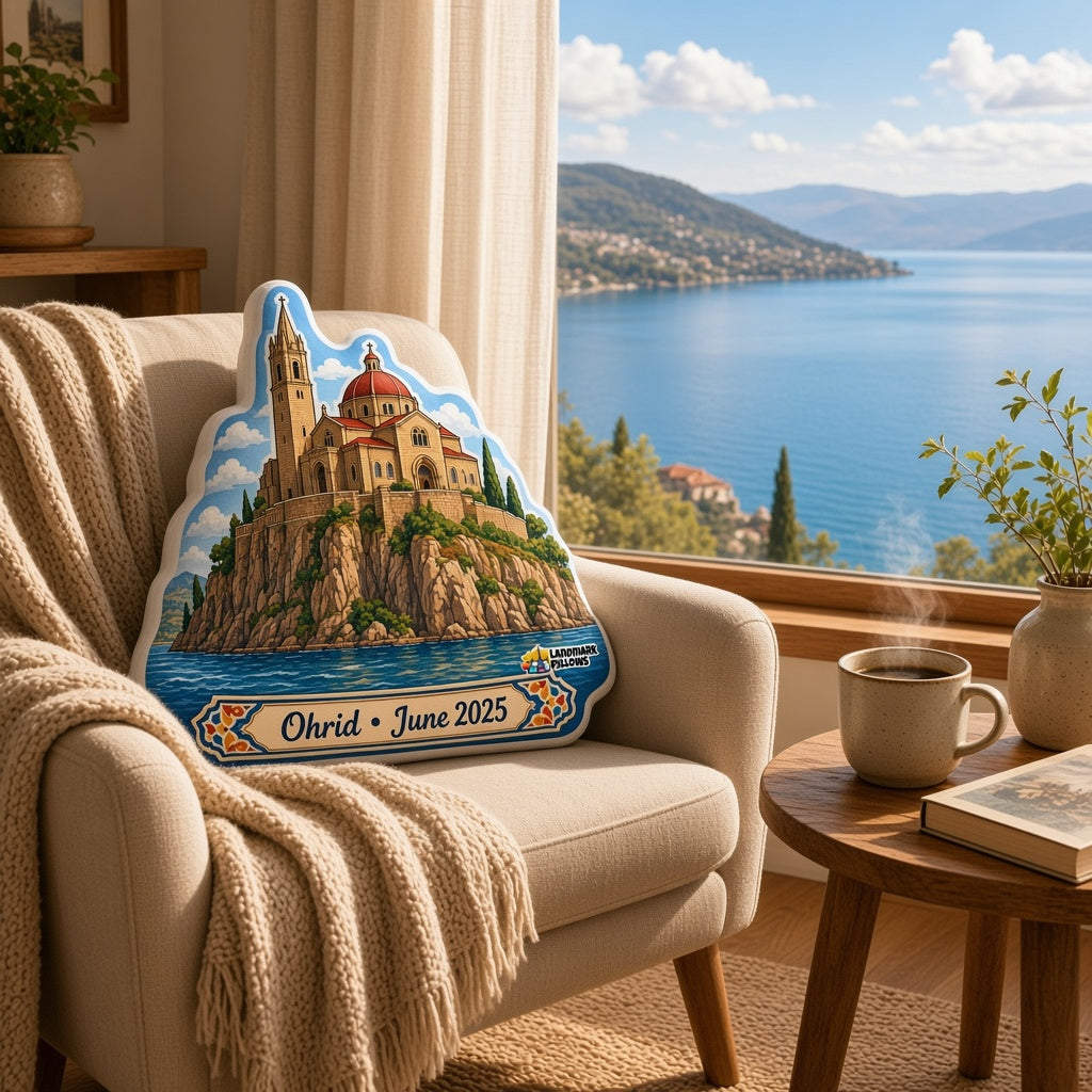 Church of Saint Sava Pillow — home lifestyle