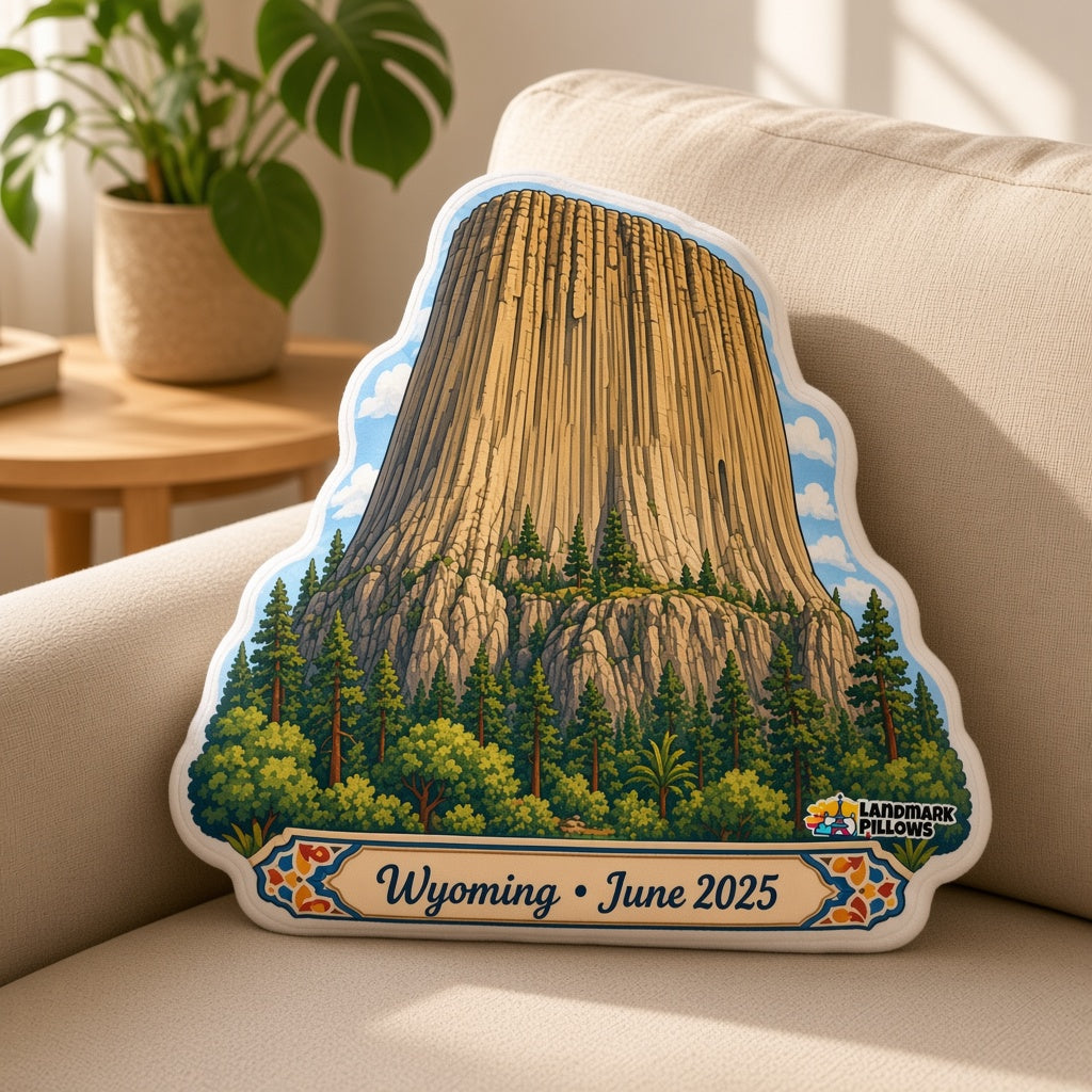 Devils Tower Pillow â€” home lifestyle