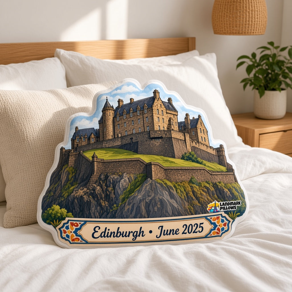 Edinburgh Castle Pillow — home lifestyle