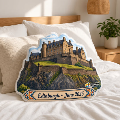 Edinburgh Castle Pillow — home lifestyle