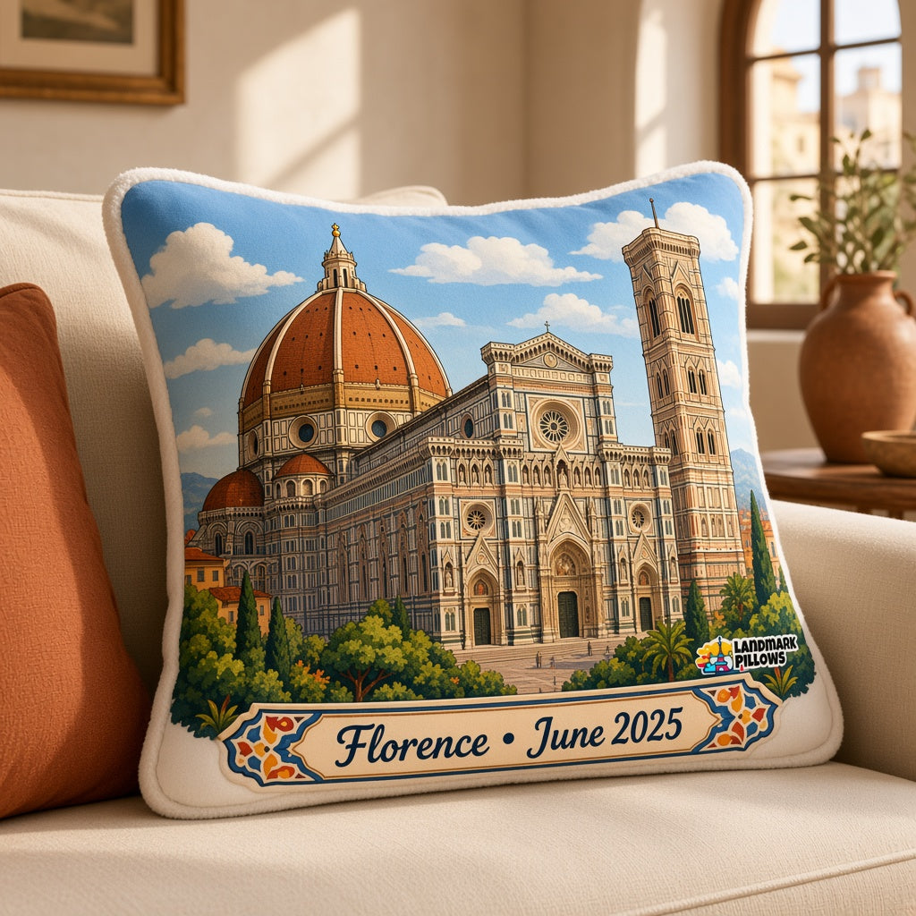 Florence Cathedral Pillow — product image