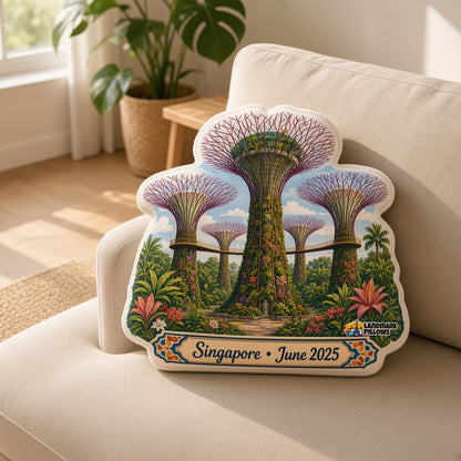 Gardens by the Bay Pillow â€” home lifestyle