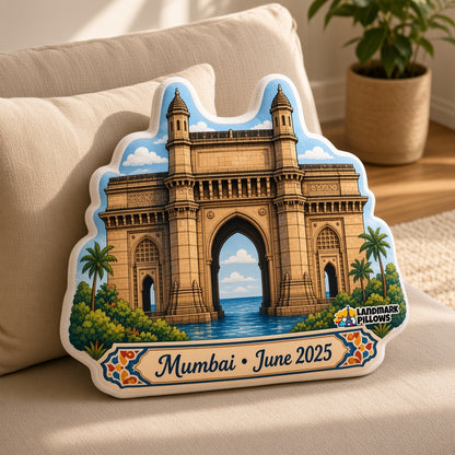 Gateway of India Pillow — home lifestyle