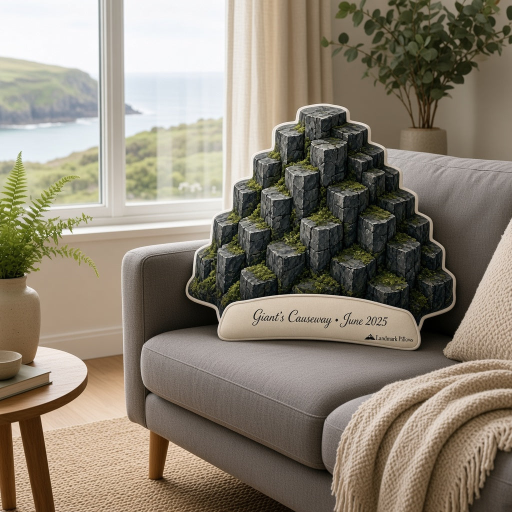 Giant's Causeway Pillow — home lifestyle