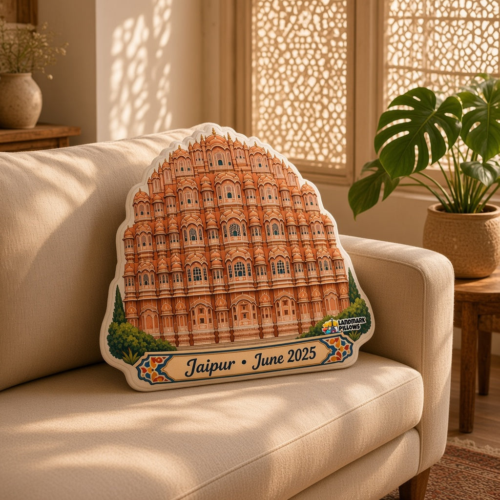 Hawa Mahal Pillow — home lifestyle