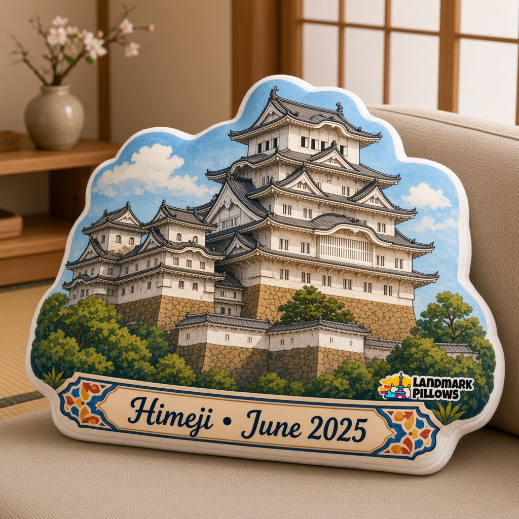 Himeji Castle Pillow — home lifestyle